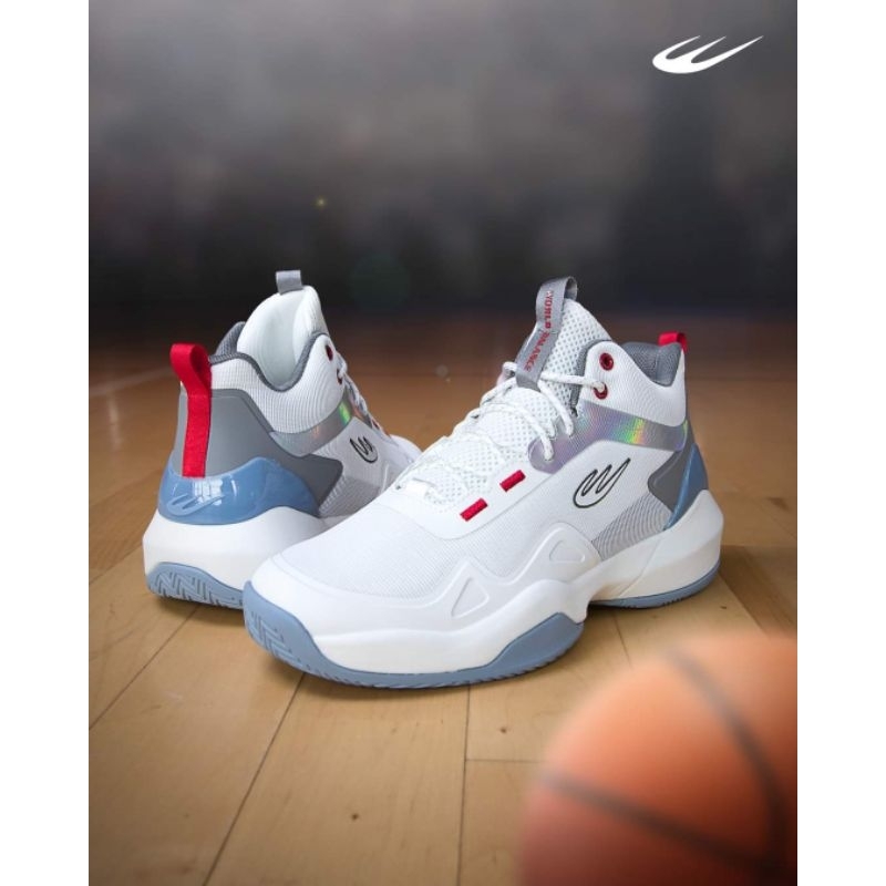 World Balance Basketball Shoes "Conqueror" for Men and Teens in gray