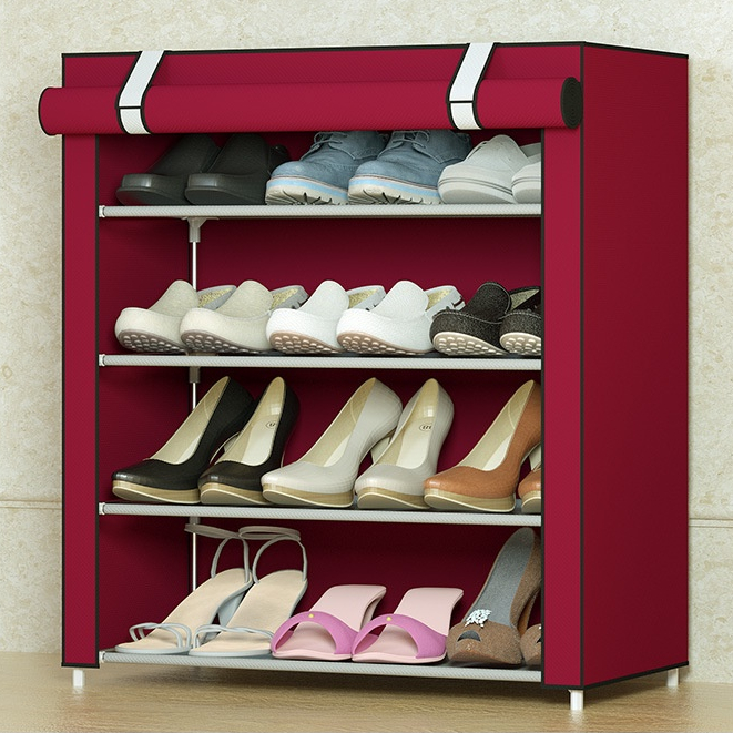 LHK 3layer/4layer Spacesaver DIY Shoe and Sandals Organizer