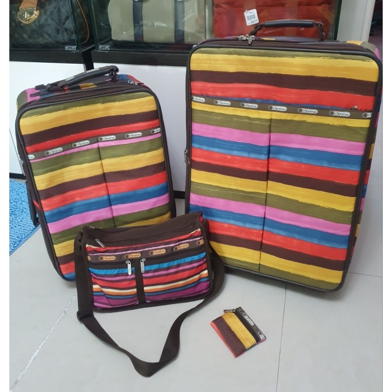 Authentic Lesportsac Luggage Set Shopee Philippines