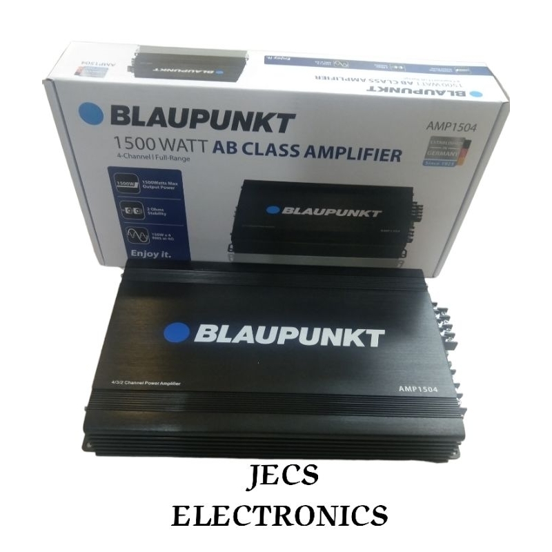 BLAUPUNKT AMP1504 AMPLIFIER Shopee Philippines
