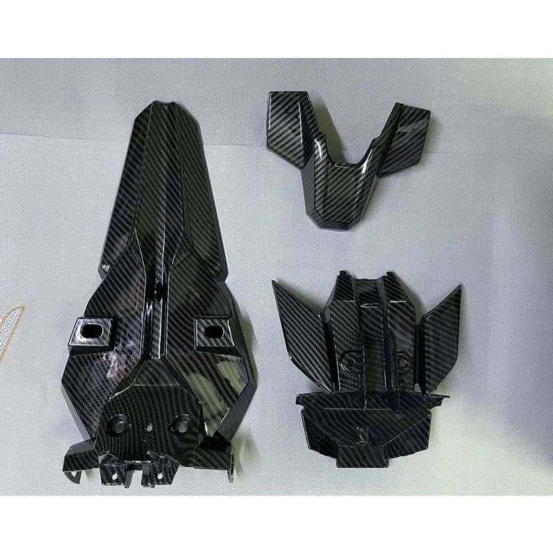 Honda CLICK 150 v1 Rear Fender set Carbon | Shopee Philippines