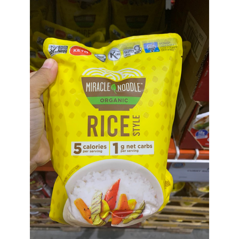 Miracle Noodle Konjac Rice 400g Shopee Philippines