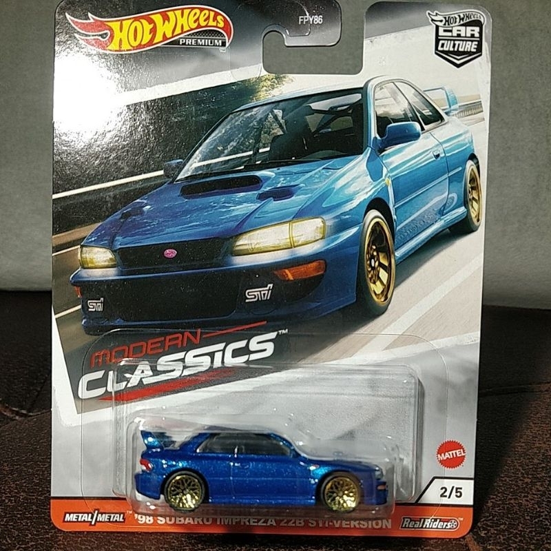 Hot Wheels Premium '98 Subaru Impreza 22B STI | Shopee Philippines