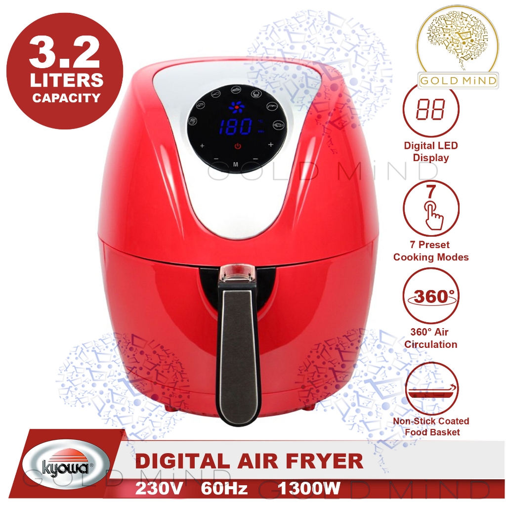Kyowa Digital Air Fryer 3.2L (1300W) Shopee Philippines