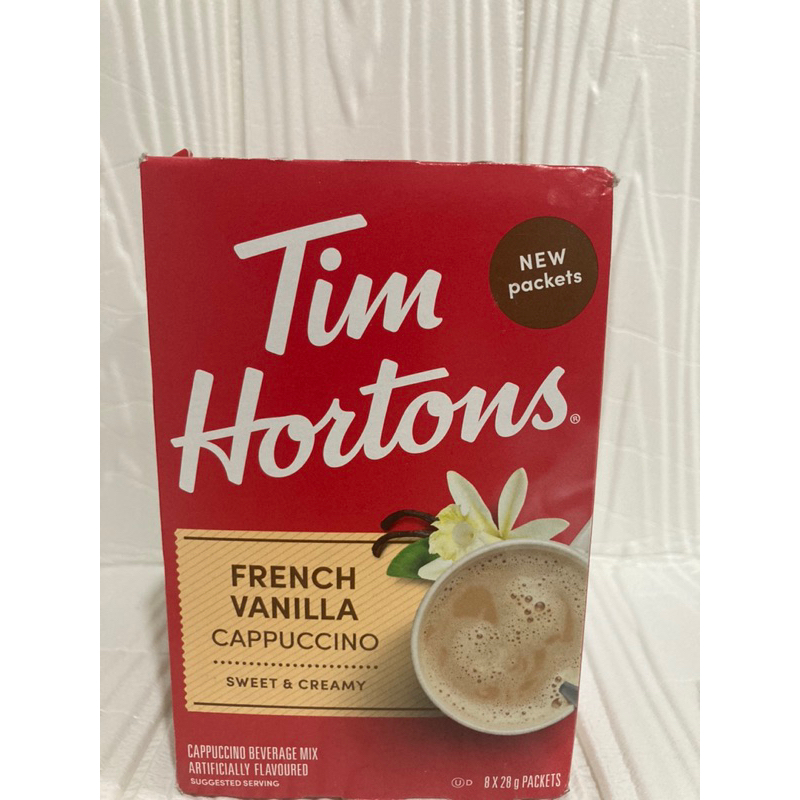 Tim Hortons French Vanilla Cappuccino