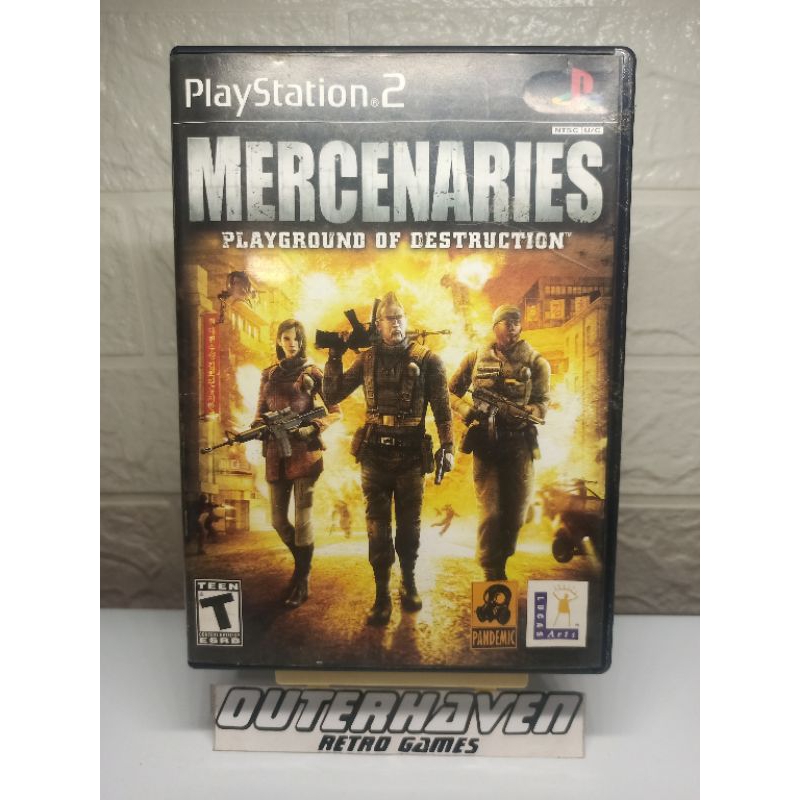 PS2 Mercenaries NTSC UC (Standard Edition) | Shopee Philippines