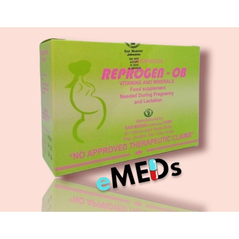 REPROGEN OB Multivitamins + Minerals for Pregnant and Breastfeeding (30
