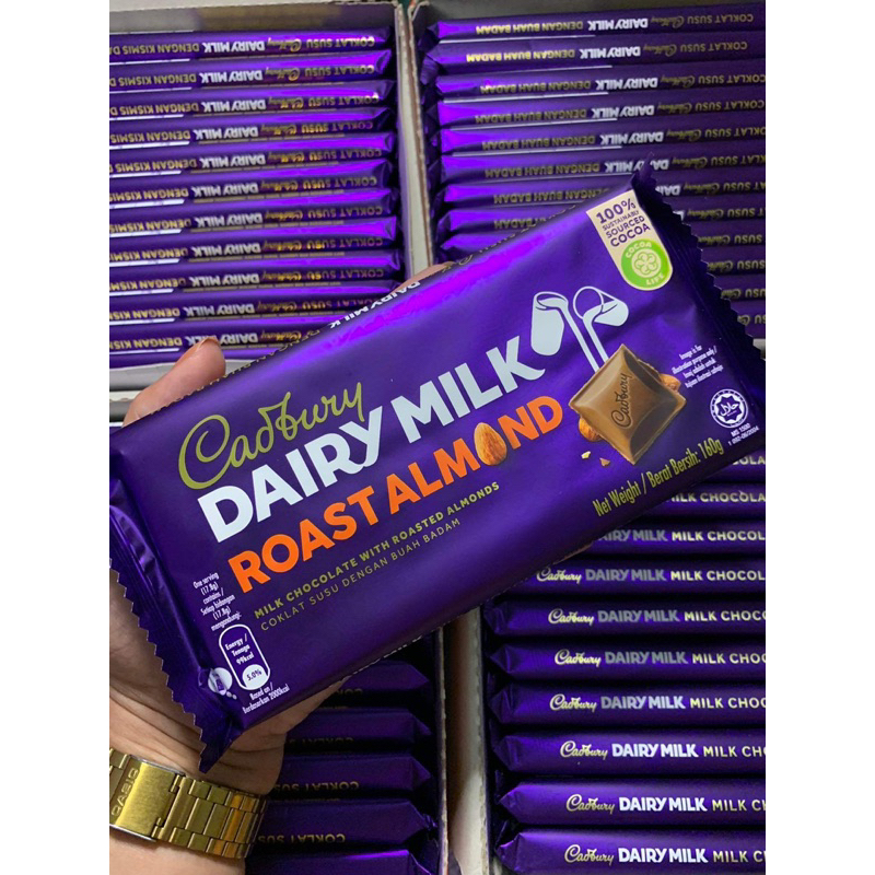 Cadbury Dairy Milk Roast Almond Shopee Philippines