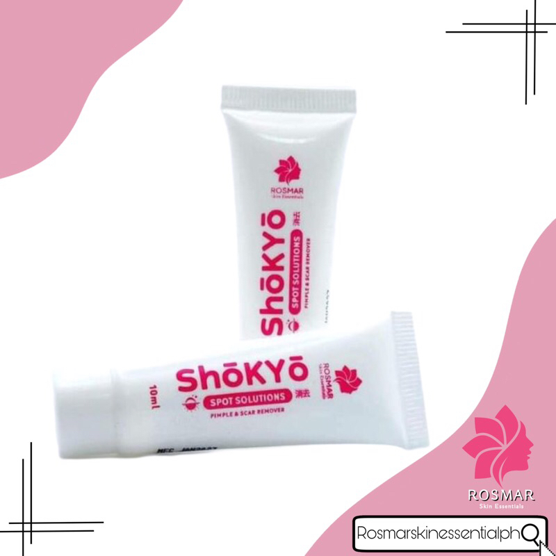 Rosmar Shokyo Spot Solution Pimple Scar Remover 10ml Shopee Philippines