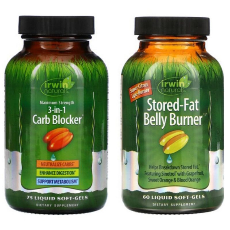 SALE!!! Irwin Naturals 3In1 Carb Blocker, 75/ Liquid SoftGels or