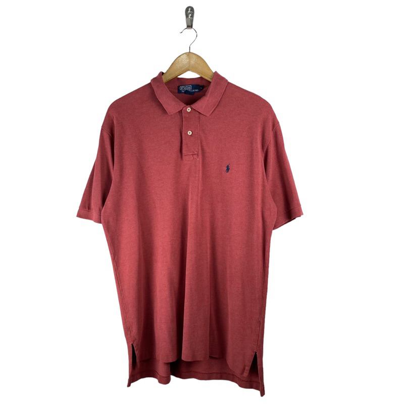 Ralph Lauren Polo Shirt (Maroon) | Shopee Philippines