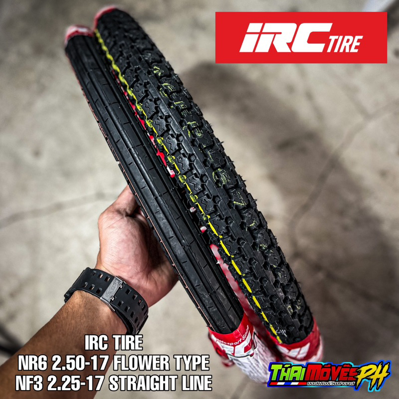 IRC Tires NF3 2.2517 NF6 2.5017 Tube Type Sold as Set Shopee