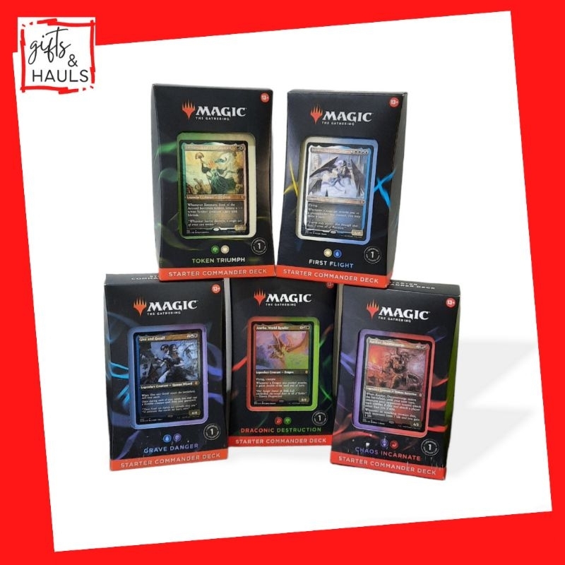 MTG Starter Commander Deck - Magic: The Gathering | Shopee Philippines