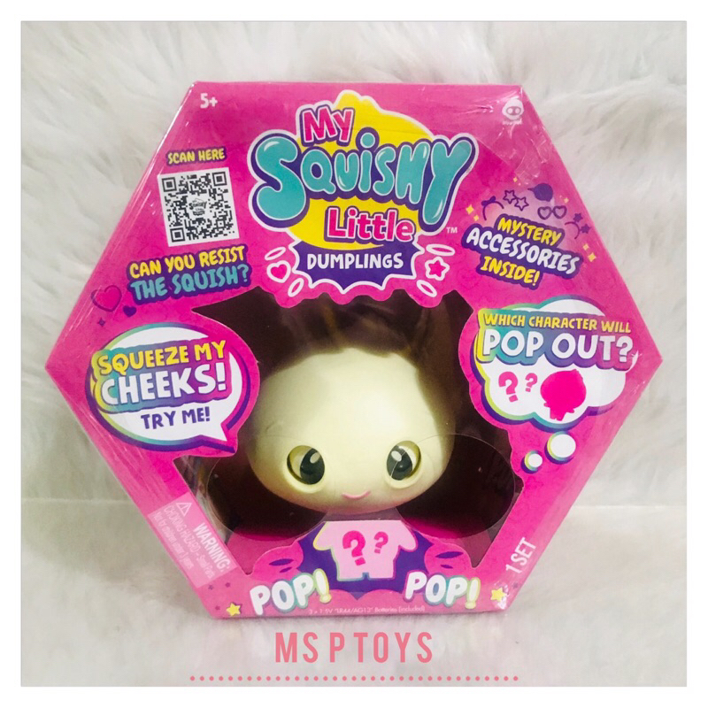 My Squishy Little Dumplings Interactive Toy - DOE (Purple) | Shopee ...