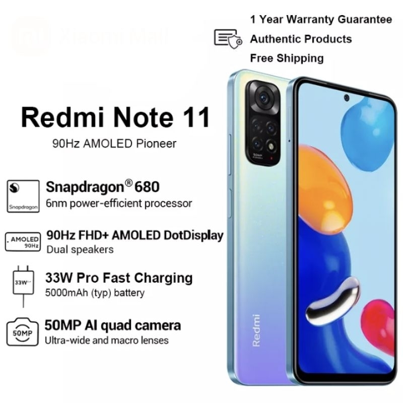 Xiaomi Redmi Note 11 (Global Version) | Shopee Philippines