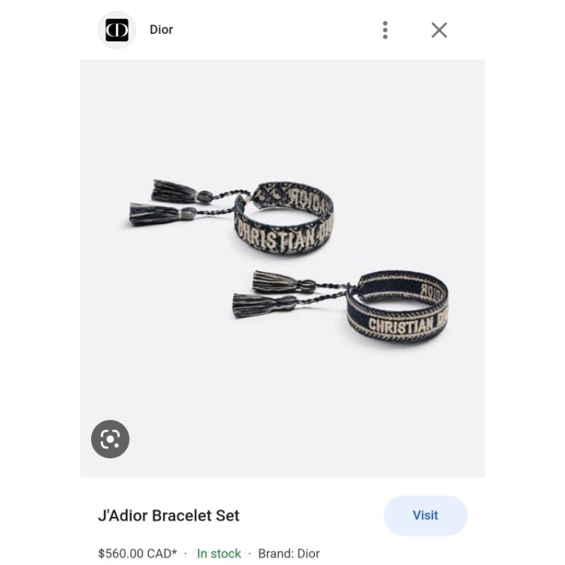 Dior on sale bff bracelets