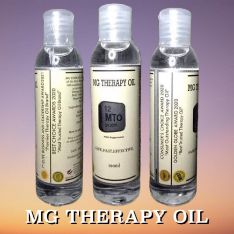 Magnesium Therapy Oil 100ml MTO Therapy Oil NEW PACKAGING (PER BOTTLE