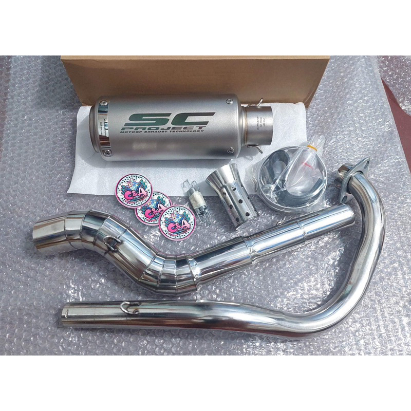Shop sc project exhaust for Sale on Shopee Philippines