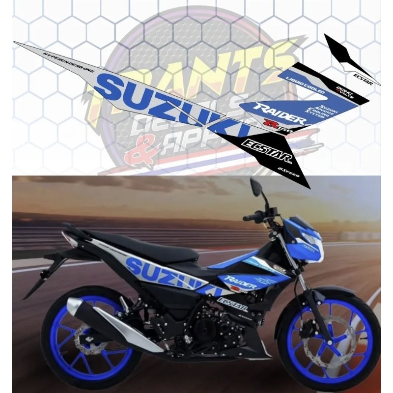 Suzuki raider store 150 colors