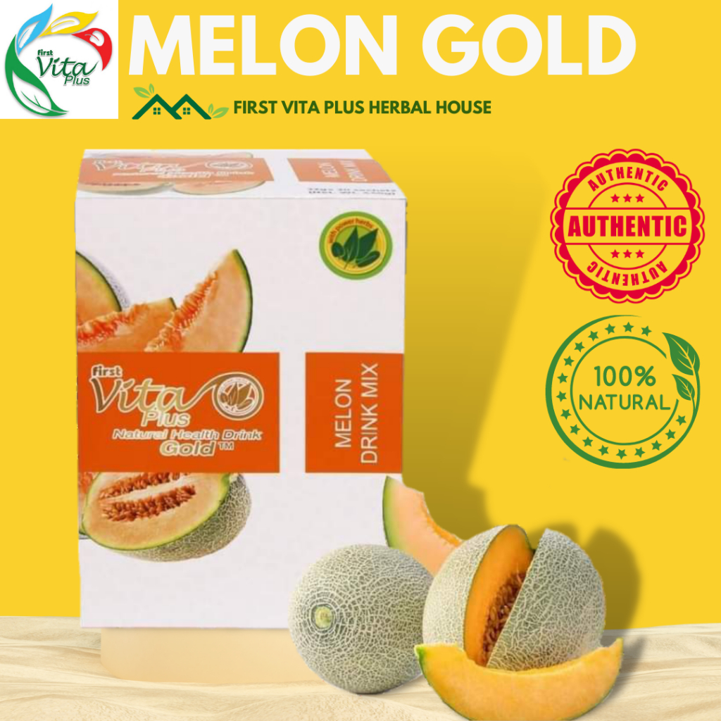 First Vita Plus Melon Gold (20 Sachets) Shopee Philippines