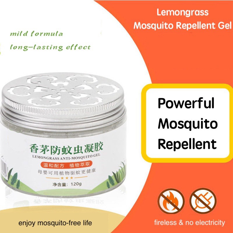 Citronella Mosquito Repellent Gel Anti-mosquito Pure Plant Gel Home Use ...