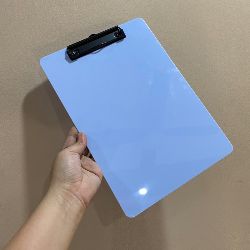 Clipboard A4 Size Plastic Board with Metal Clip Shopee Philippines