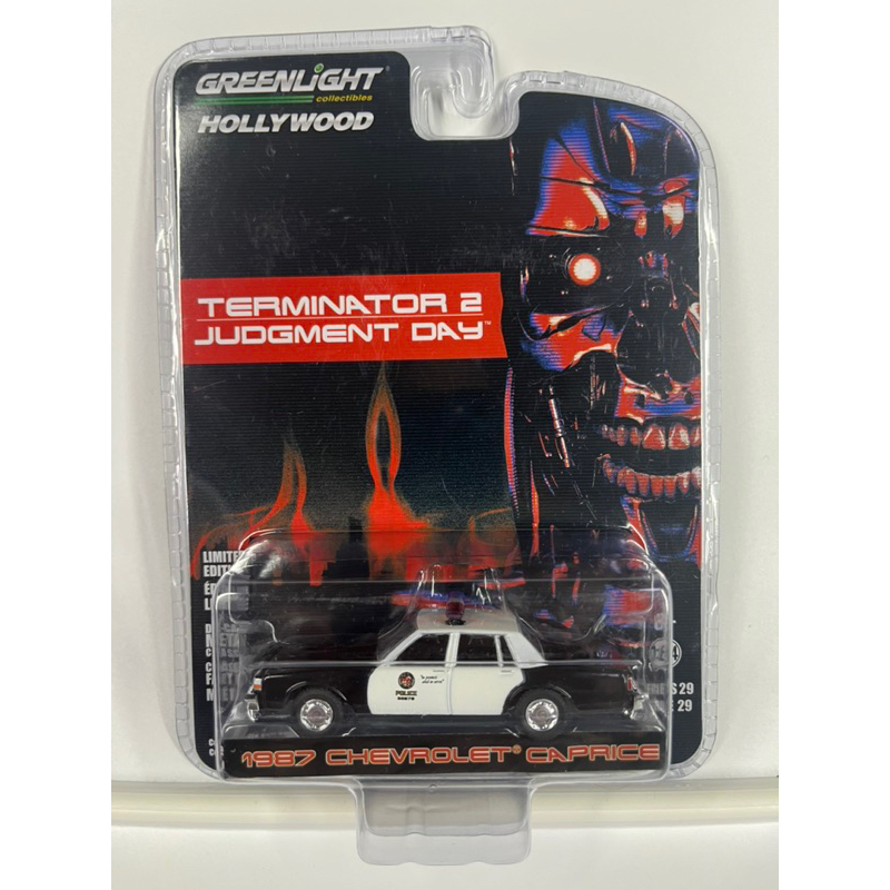 Greenlight Hollywood The Terminator 2 1987 Chevrolet Caprice | Shopee ...
