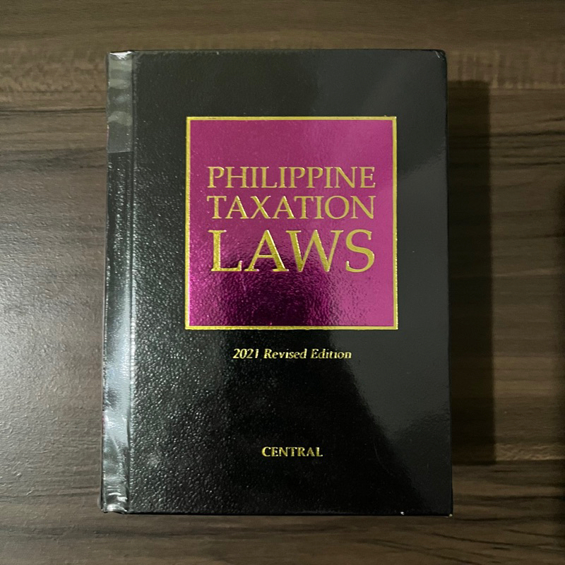 Philippine Taxation Laws (2021 Revised Edition) Shopee Philippines