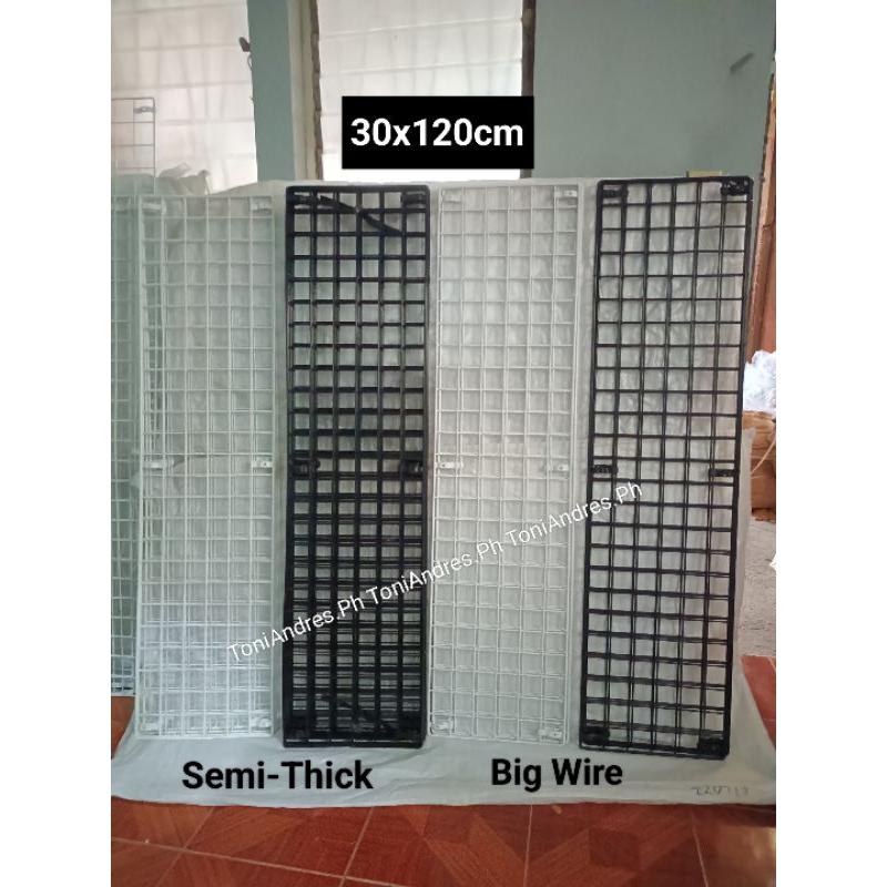 30x120cm Thick Screen Wire Mesh Panel Hanging Grid Wall Decoration Shopee Philippines 8804