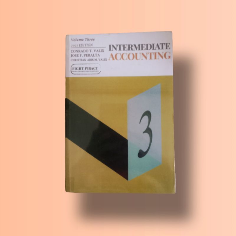 Intermediate Accounting 3 / Volume 3 by Valix et al. (2021 Edition