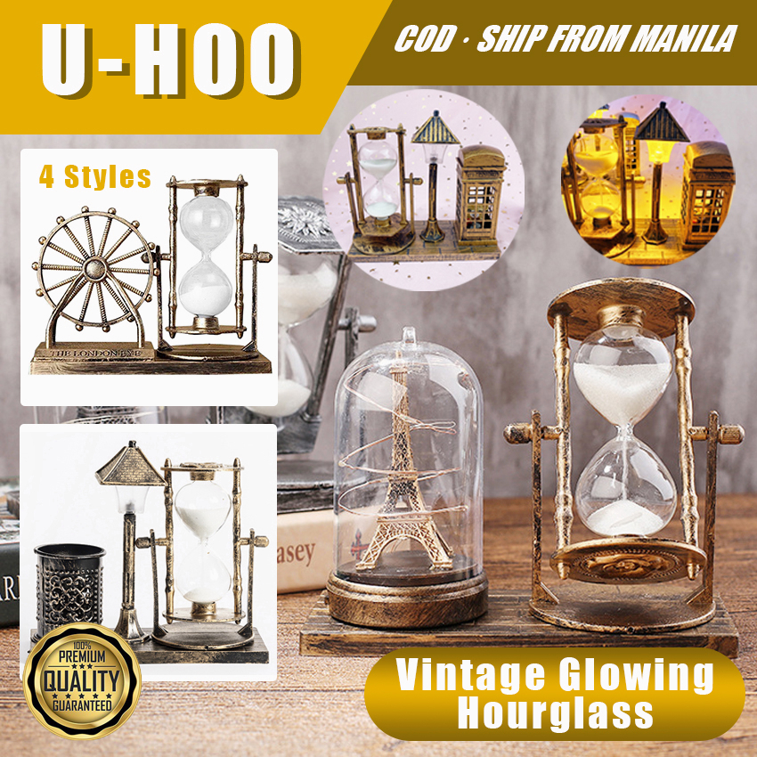 Vintage Sand Hourglass Timer 1 Min Small Sand Clock Sand Watch ...