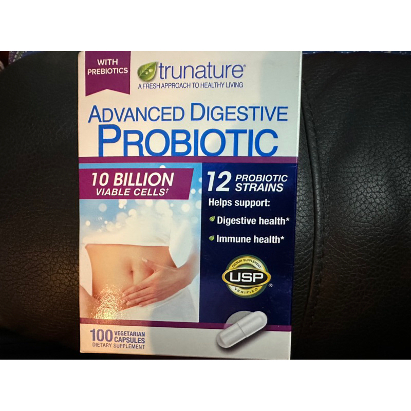 Trunature Advanced Digestive Probiotic Supplement 100 Capsules Shopee