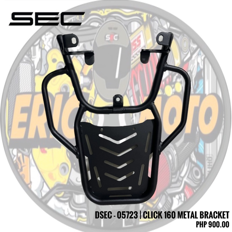 honda click 160 sec top box bracket metal warrior | Shopee Philippines