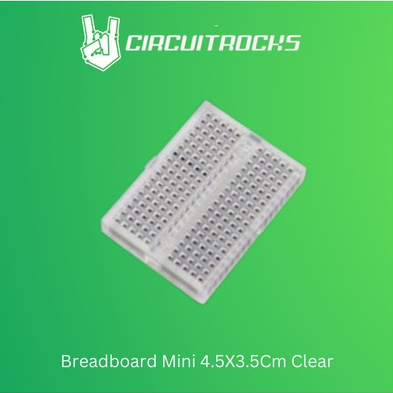 Circuitrocks Breadboard Mini 4.5X3.5Cm Clear | Shopee Philippines