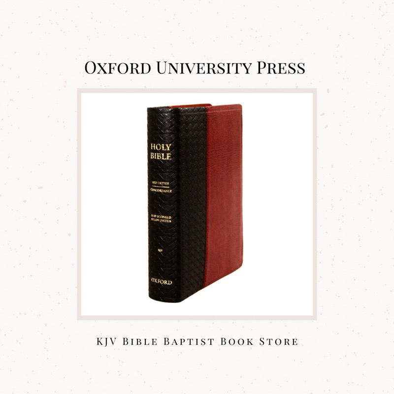 KJV The Old Scofield Study Bible Pocket Edition (1917 Noted) Two Tone