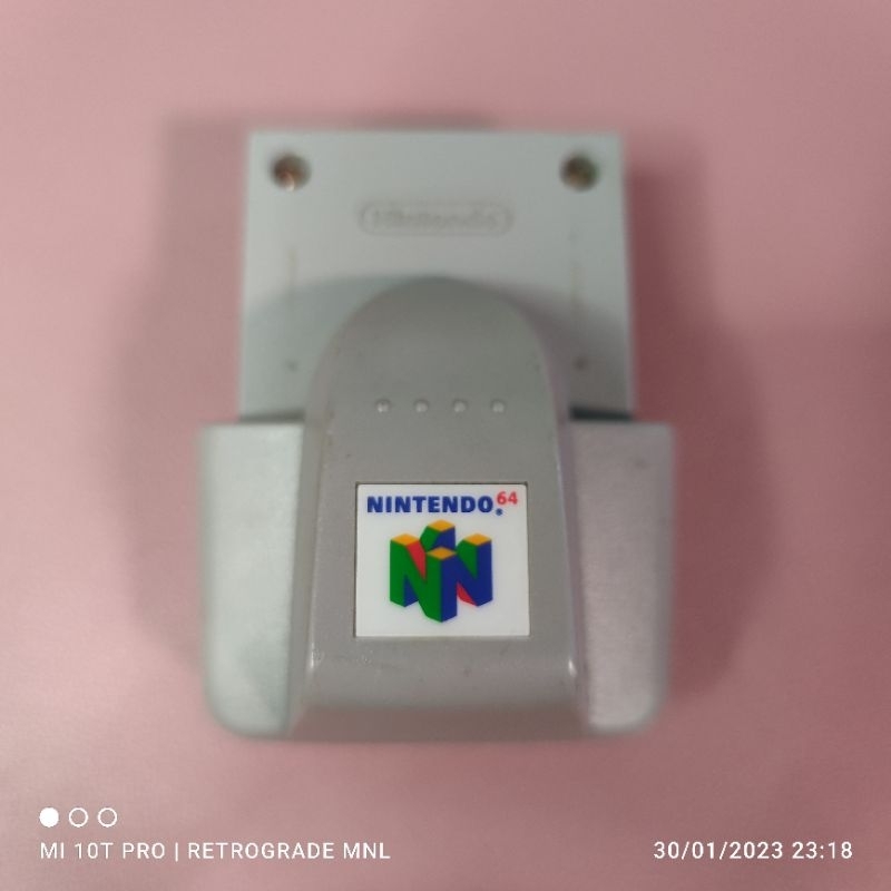 Retrograde Mnl_Nintendo 64 N64 Rumble Pak NUS 013 | Shopee Philippines