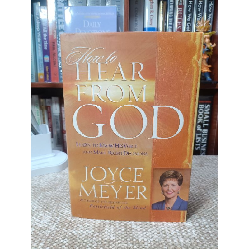 HOW TO HEAR FROM GOD by JOYCE MEYER (HARDCOVER) Shopee