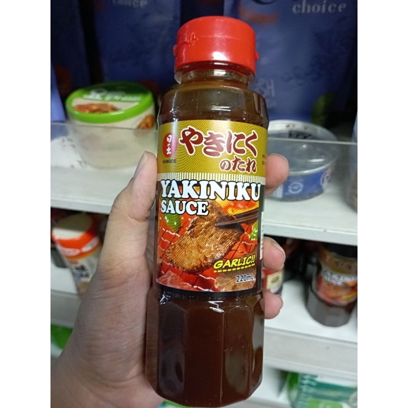HINODE Japanese Yakiniku Sauce 220ml (Garlic)/Tempura/Takoyaki/Soy