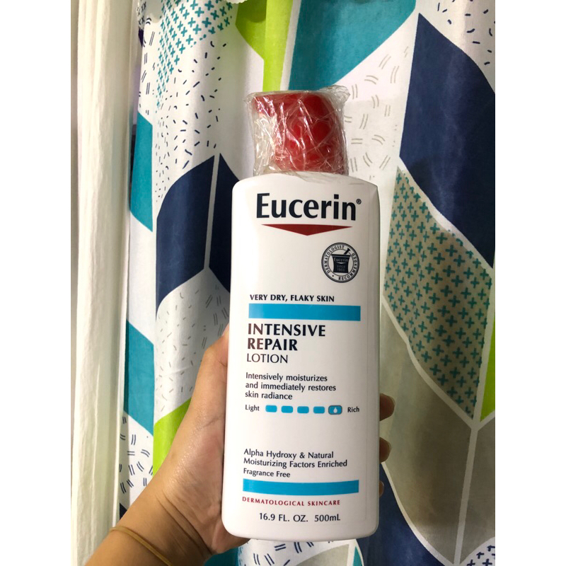 Eucerin Lotion Intensive Repair, Roughness Relief, Original Healing