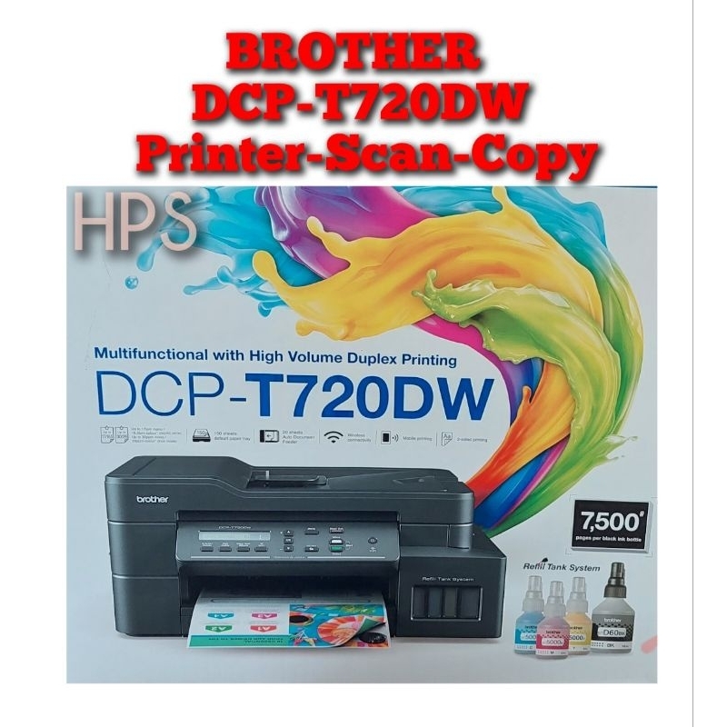 Brother DCP-T720DW Ink Tank Printer Original | Shopee Philippines