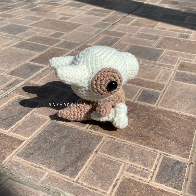 Pokemon Cubone Fan Merchandise Handmade Crochet Amigurumi | Shopee ...