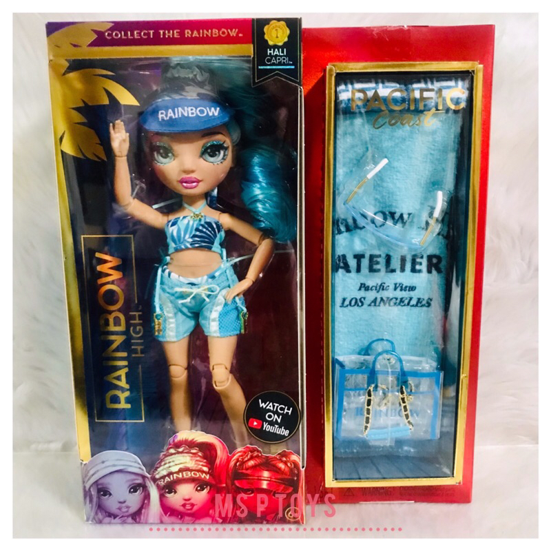 RAINBOW HIGH - Pacific Coast: HALI CAPRI (Blue) Doll | Shopee Philippines