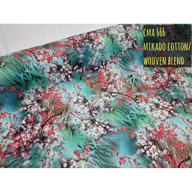 MIKADO COTTON BLEND 52 INCHES WIDTH Shopee Philippines
