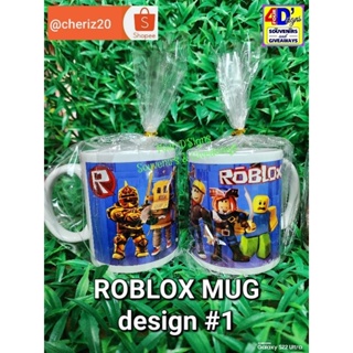 Sai-Nea - Roblox theme Loot bags set with coloring book and crayons +  Cupcake / Mug box. Thank you po Ma'am Bernadeth! 😊