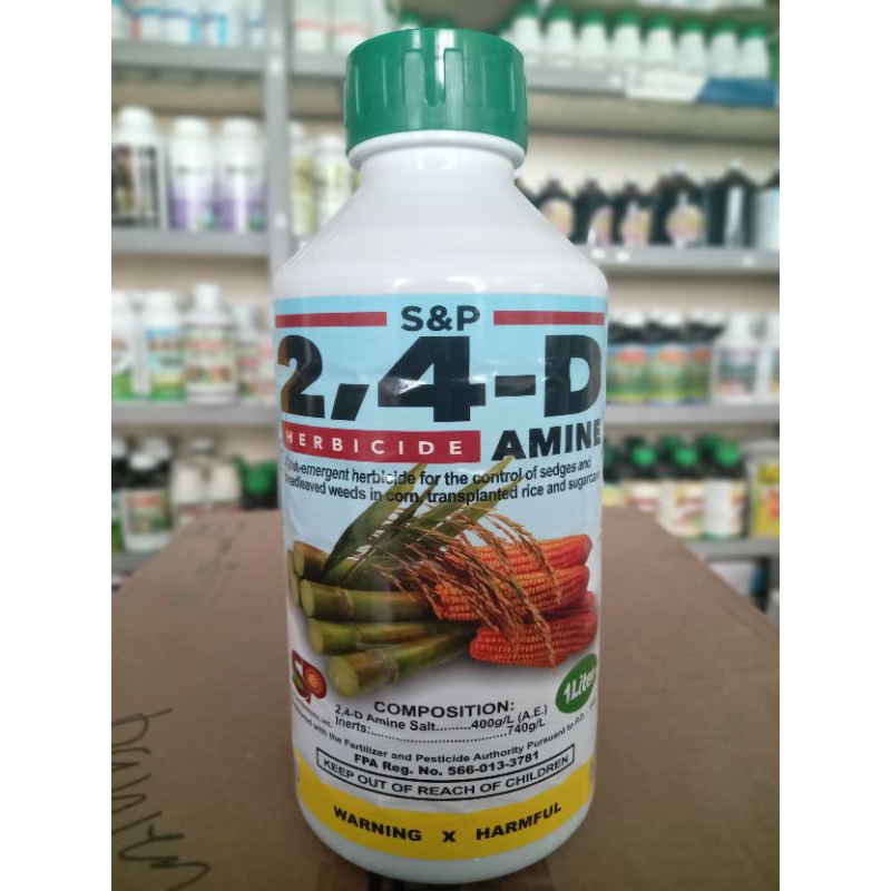 2,4-D AMINE HERBICIDE / 1 Liter | Shopee Philippines