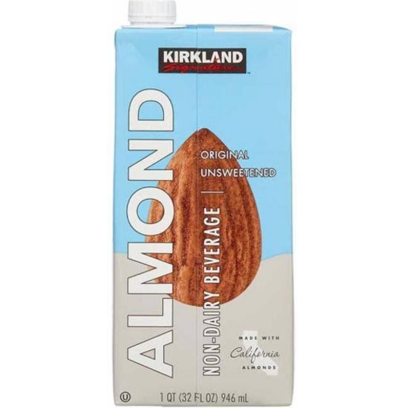 Kirkland Almond Milk Unsweetened Original & Vanilla (Keto Approved