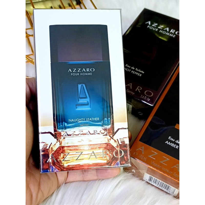 Azzaro Collection Naughty Leather, Hot Pepper, Amber fever Shopee