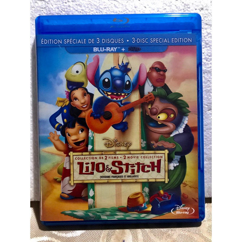 LILO & STITCH 1 & 2 Stitch Has a Glitch (2Movie Collection) BluRay