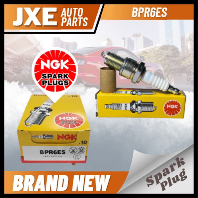 NGK Spark Plugs 1 Piece for Toyota Corolla 1.3 / Torch F6RTC (BPR6ES