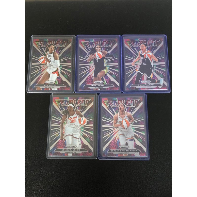 WNBA PANINI PRIZM 2022 FEARLESS Cards Diana Taurasi Breanna Stewart